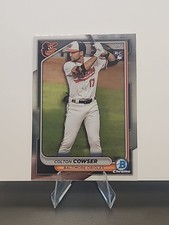 Colton Cowser - 2024 Bowman Chrome Rookie Card RC #33. rookie card picture