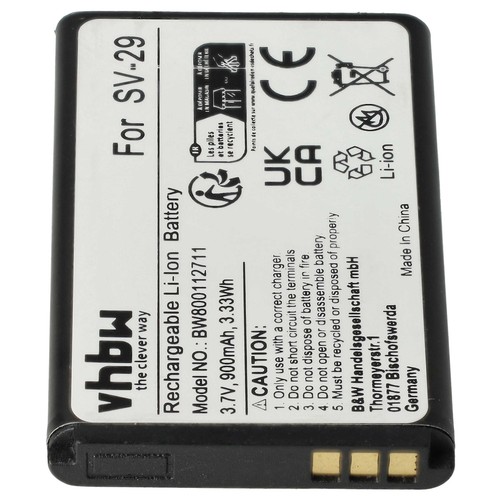 Batterie pour Swissvoice ePure L7 900mAh 3,7V - Zdjęcie 8 z 9