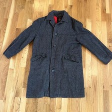 Vintage Rare Stetson Tweed Coat Size Medium