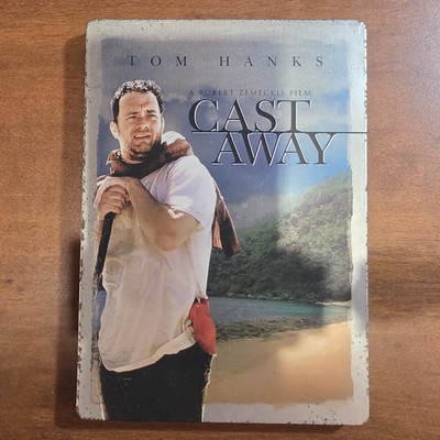 Cast Away (DVD, 2007, 2-Disc Special Edition Steelbook) Tom Hanks SEE PICTURES!!