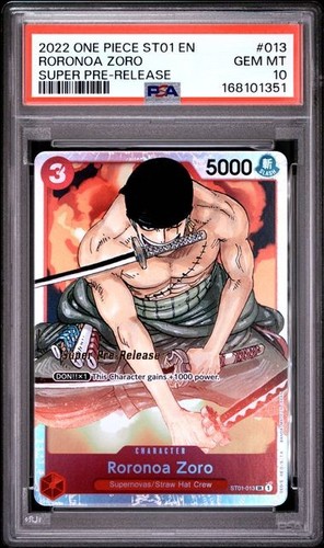 2022 Roronoa Zoro #ST01-013