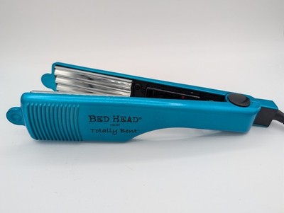 Bed Head TIGI Totally Bent Chrome Hair Crimper 2'' Temperature Dial & On-Off 