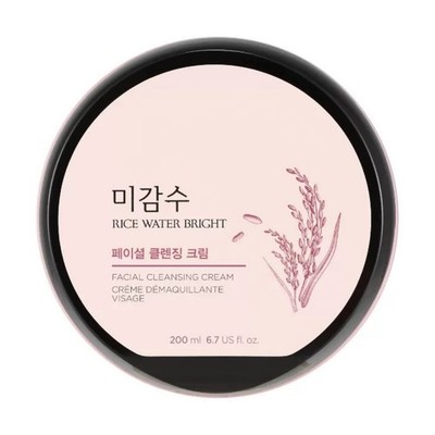 The Face Shop Rice Water Bright Reinigungscreme für das Gesicht   200 ml