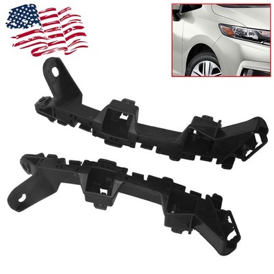 Fits Honda 2015-2019 ABS Front Bumper Retainer Mounting Brackets Set Direct Fit
