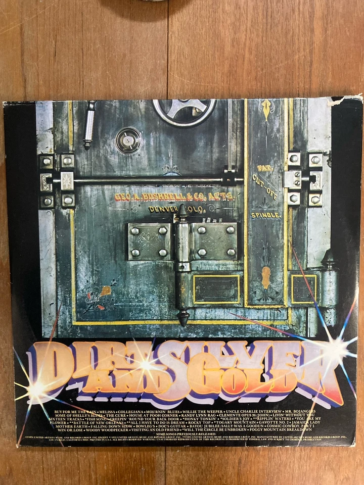 NITTY GRITTY DIRT BAND Dirt, Silver & Gold 3LP  POSTER! 1976 UA-LA670-L3 VG+/VG+ - Image 2 of 4