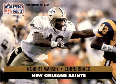 1991 NFL Pro Set Robert Massey #238 (6024)