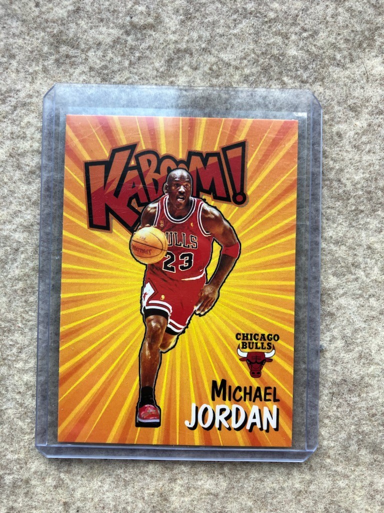 Micheal Jordan Kaboom 2024 Chicago Bulls (CUSTOM CARD) | eBay