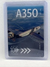 Delta Airlines Pilot Trading Cards - 2025 - Card #77 - A350 Delta 100 Years