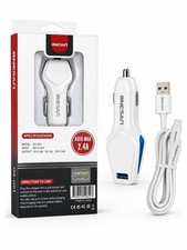 Chargeur Voiture ONESAM Quick Charge 3.0 2.4A avec C�ble iPhone ? Charge Rapide