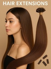 VIP U-Tip System / Straight 24'' 100 Strands 