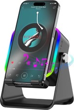 Wireless Induction Speaker 5-in-1 Bluetooth Speaker with Phone Stand,Stereo Soun