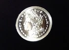 One Troy Oz Silver Trade Unit Lady Liberty  1985  .999 fine silver uncirculated