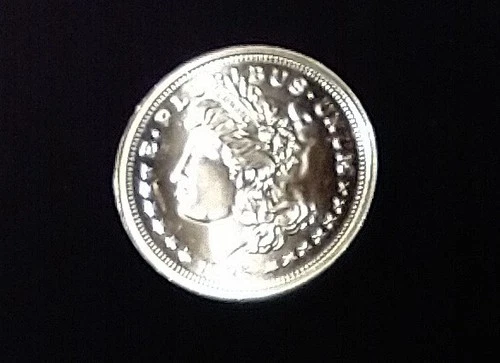 One Troy Oz Silver Trade Unit Lady Liberty  1985  .999 fine silver uncirculated