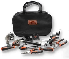 BLACK+DECKER 65 Piece Home Repair Tool Set with Tool Bag