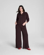 SPANX AirEssentials Wide Leg Pant Truffle Brown 🔥 SALE DEAL
