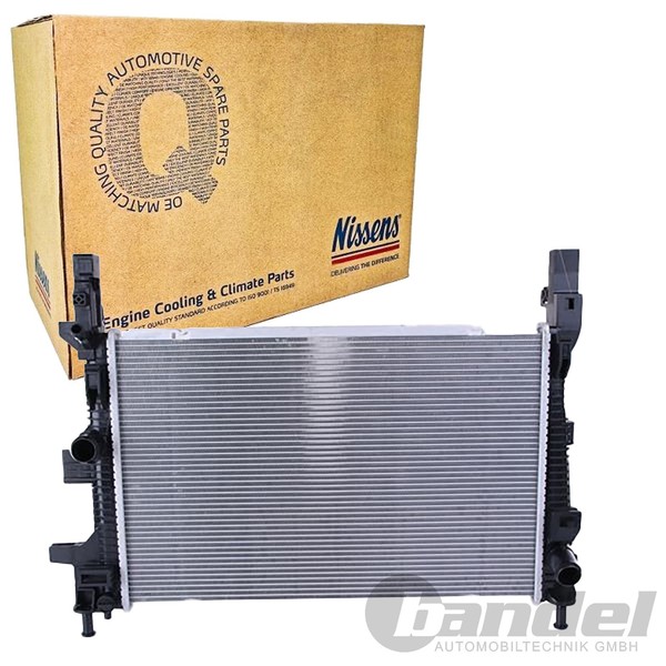 Nissens KÜHler WasserkÜHler Passend FüR Ford C-MAX Focus Grand Kuga Tourneo-image