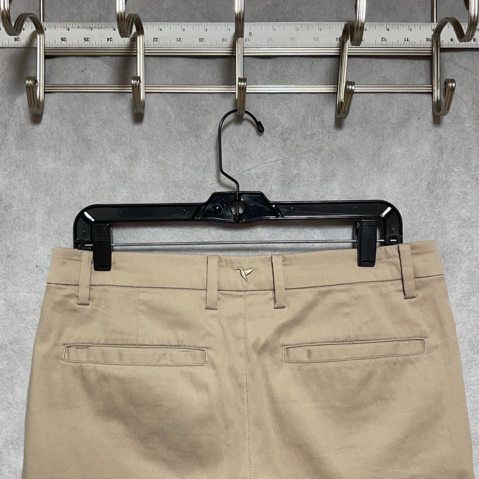 Birddogs Pants Men's 32x28 Beige Performance Chino Golf Tech Active Versatile