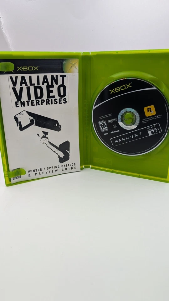 Manhunt Microsoft Xbox Completo CIB Foto 2 de 3