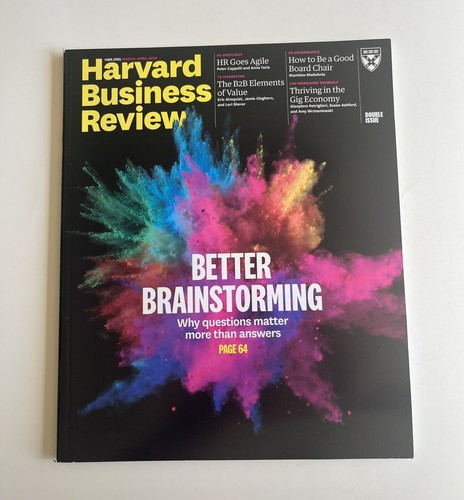 Harvard Business Review Magazine, March-April 2018, Read Once