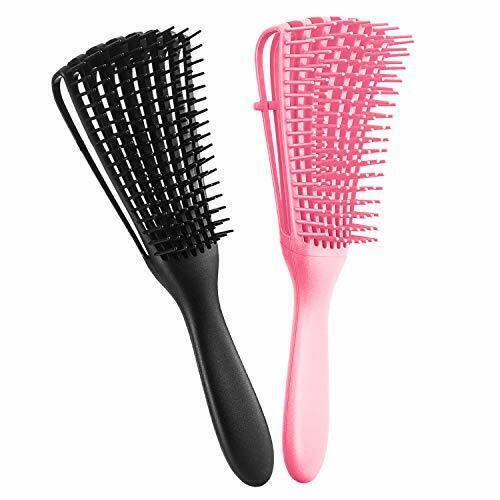 Detangling Brush for Textured 3a to 4c Hair Detangler for Beautiful Shiny Curls - Picture 8 of 15