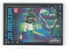 MICHAEL CARTER #inm-mca RC 2021 PANINI PLAYBOOK JETS IN MOTION SSP