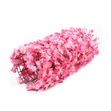 Artificial Silk Flower Wall Panel Wedding Backdrop Main Road Floral Decor 20pcs