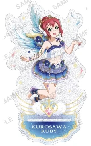 Acrylic Stand Panel Ruby Kurosawa Aqours Angel Ver Kirarin Love School Idol Fest