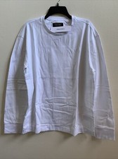 New Calvin Klein Mens Heavyweight Shirt White XL