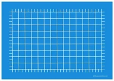 - One Inch Grid Stencil Template for Free Motion Quilting Domestic Machine Qu...