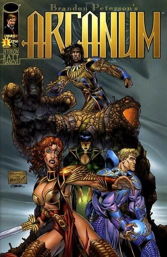 Arcanum #1/B NM 9.4 1997 Brandon Peterson Variant Cover