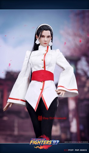 Figura de acción POPTOYS EX023 escala 1/6 KOF97 Chizuru Kagura en stock usada - Imagen 8 de 13