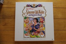 SNOW WHITE AND THE SEVEN DWARFS DELUXE CAV LASERDISC BOX SET LD NEW SEALED 