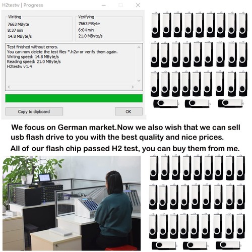 lcwamy 8GB USB Flash Drive 50 Pack Bulk USB Flash Drives Thumb Drive 50 Pack ... - Afbeelding 3 van 4