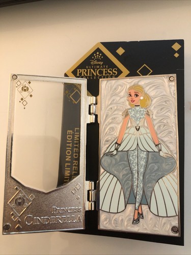 Disney Ultimate Princess Pin Limited Ed- Belle, Cinderella, Snow White, Rapunzel - Picture 10 of 32