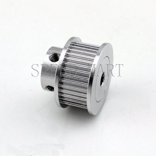 GT2 Aluminum Timing Belt Pulley Kit 16 Teeth Bore 6mm And M2 Wrench For 3d Printer 6mm Width Timing Belt Pack Of 5pcs - View #2