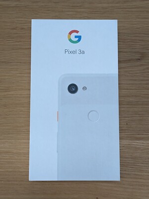 Google Pixel 3a Box with USB-C Cable - NO PHONE