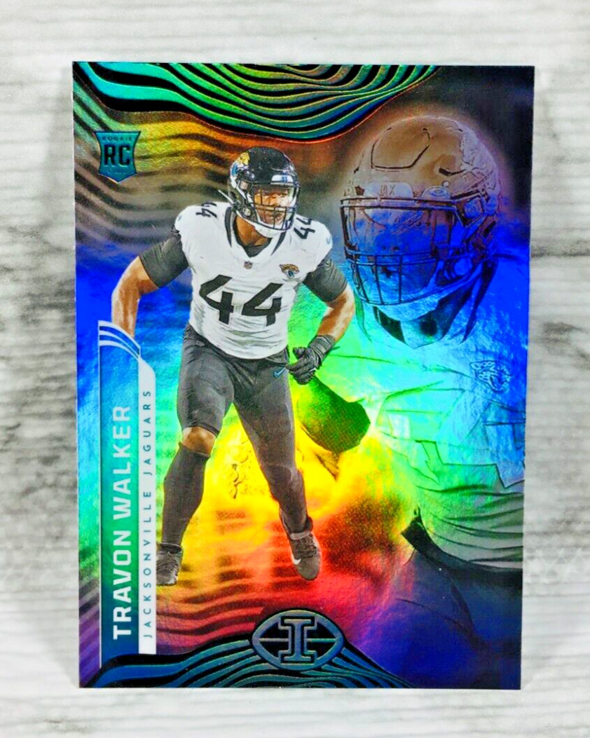 2022 PANINI ILLUSIONS FOOTBALL #43 TRAVON WALKER RC ROOKIE CARD!