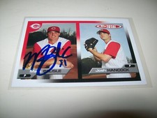 2005 TOPPS TOTAL RC MATT BELISLE AUTOGRAPH SIGNED AUTO #676 CINCINNATI REDS