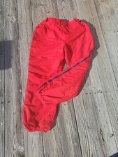 Vintage Woolrich Teton Fleece Line Snow Pants Made In USA XL Adjustable Hunting