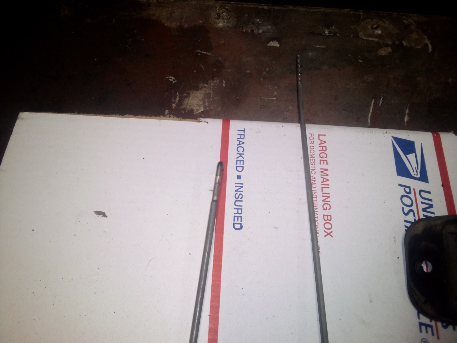 98 99 00 01 Dodge Ram QUAD CAB rear back Door LATCH ROD LOCK HANDLE