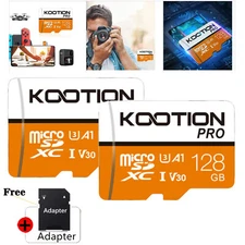 128GB Micro SD Memory Card High Speed SDXC U3 V30 TF Card for Phone Camera LOT
