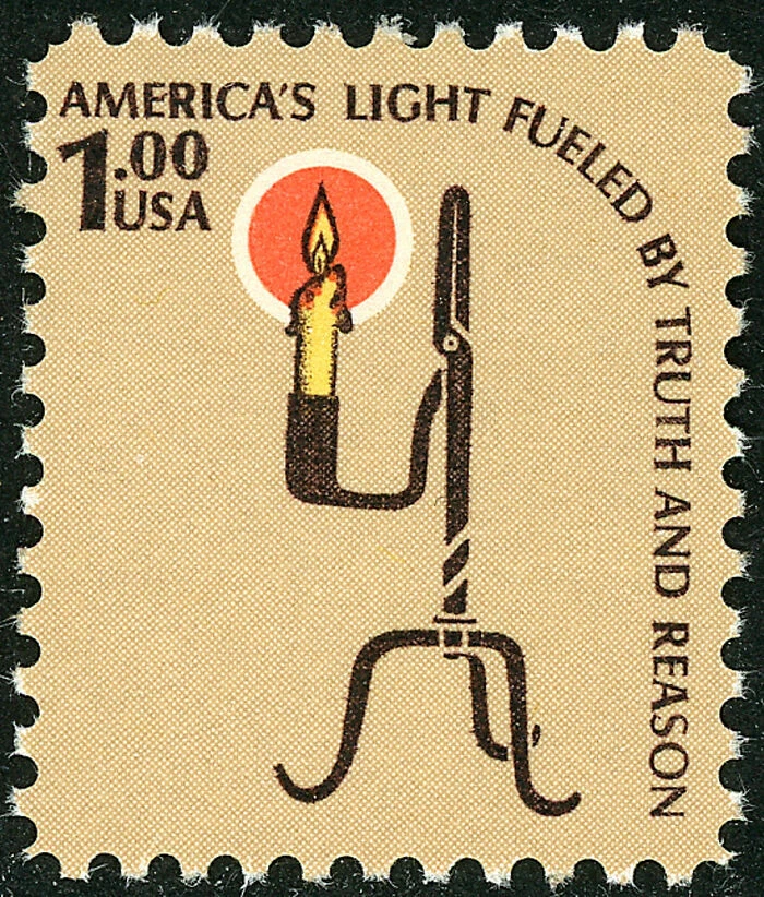 US 1610c (1975-79) $1 - MNH EFO: Brown Inverted (CIA Invert) w/Cert Scarce/Rare  - Image 3 of 4