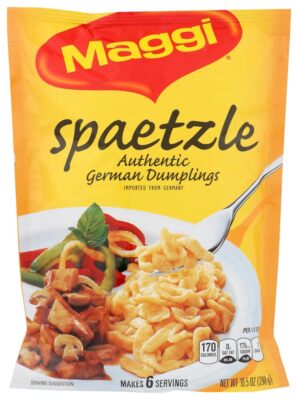 Maggi Spaetzle Authentic German Dumplings 10.5 Ounce Pack of 4