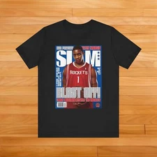 Tracy McGrady Shirt, Houston Rockets Merch, NBA Slam Cover T-Shirt