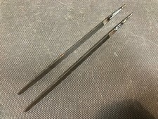 Lotto 2 Lime Nuovo Antico Stock Di Ferramenta Moulin Claudinon 140mm Acciaio