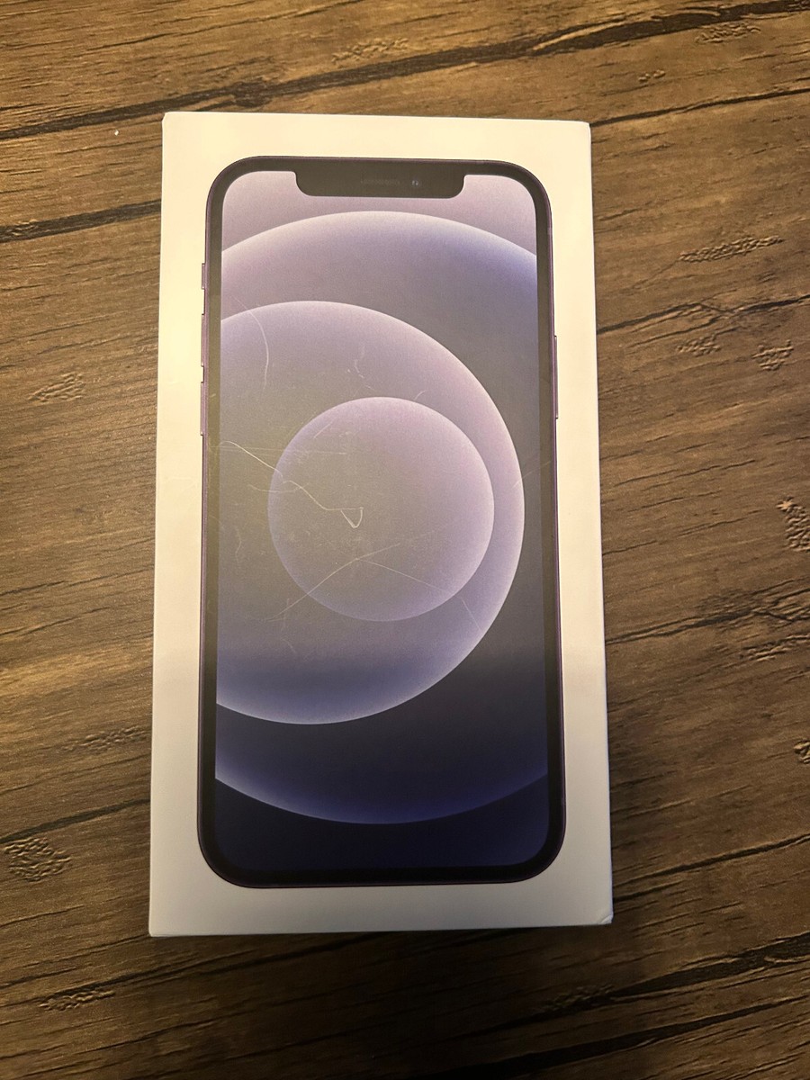 Apple iPhone 12 Black 64GB Empty Retail BOX ONLY No Phone No