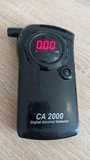 CA 2000. Vintage 1990s Digital Alcohol Computer Handheld Home Breathalyzer