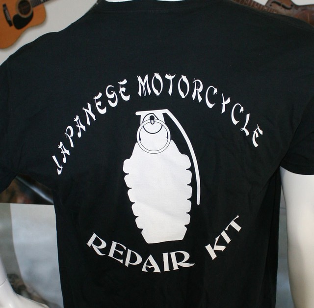 Japanese Motorcycle repair kit Tshirt XL Free Shipping eBay