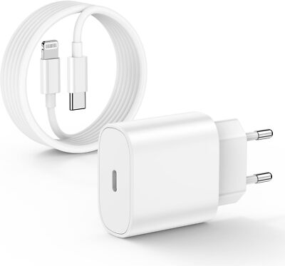 20W 1M Ladekabel Schnell Ladegerät USB C für iPhone 11 12 13 14 Pro Max Adapter