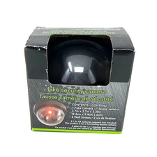 E-Circuit Fake Security Camera 3.7InX3.7inX2.38in